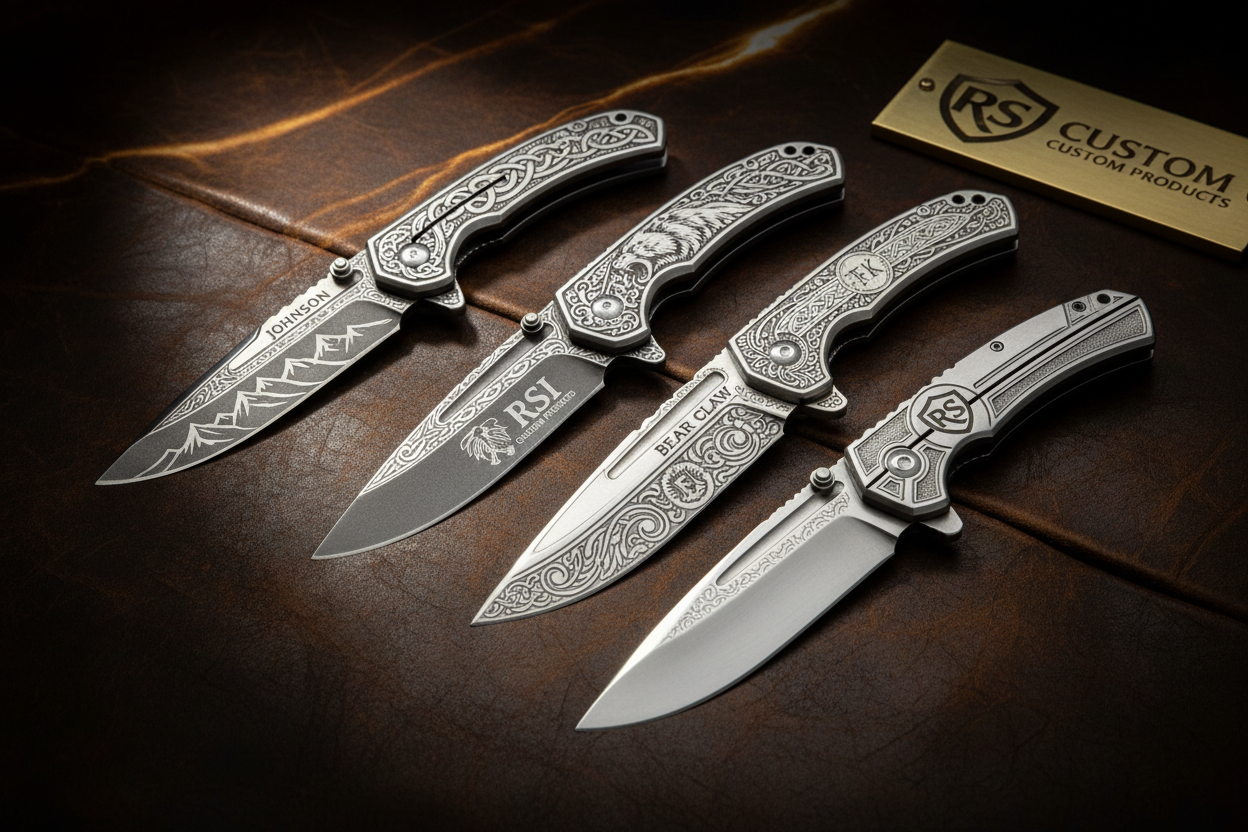 Engraved Knives