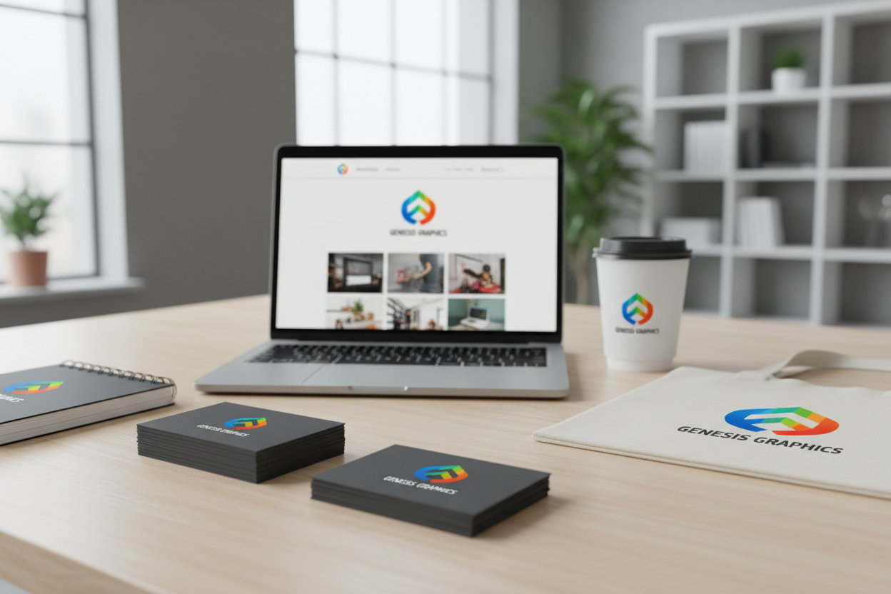 Logo and Graphic Design Product Shot