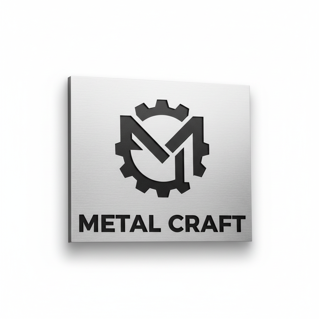 Metal Logo Sign