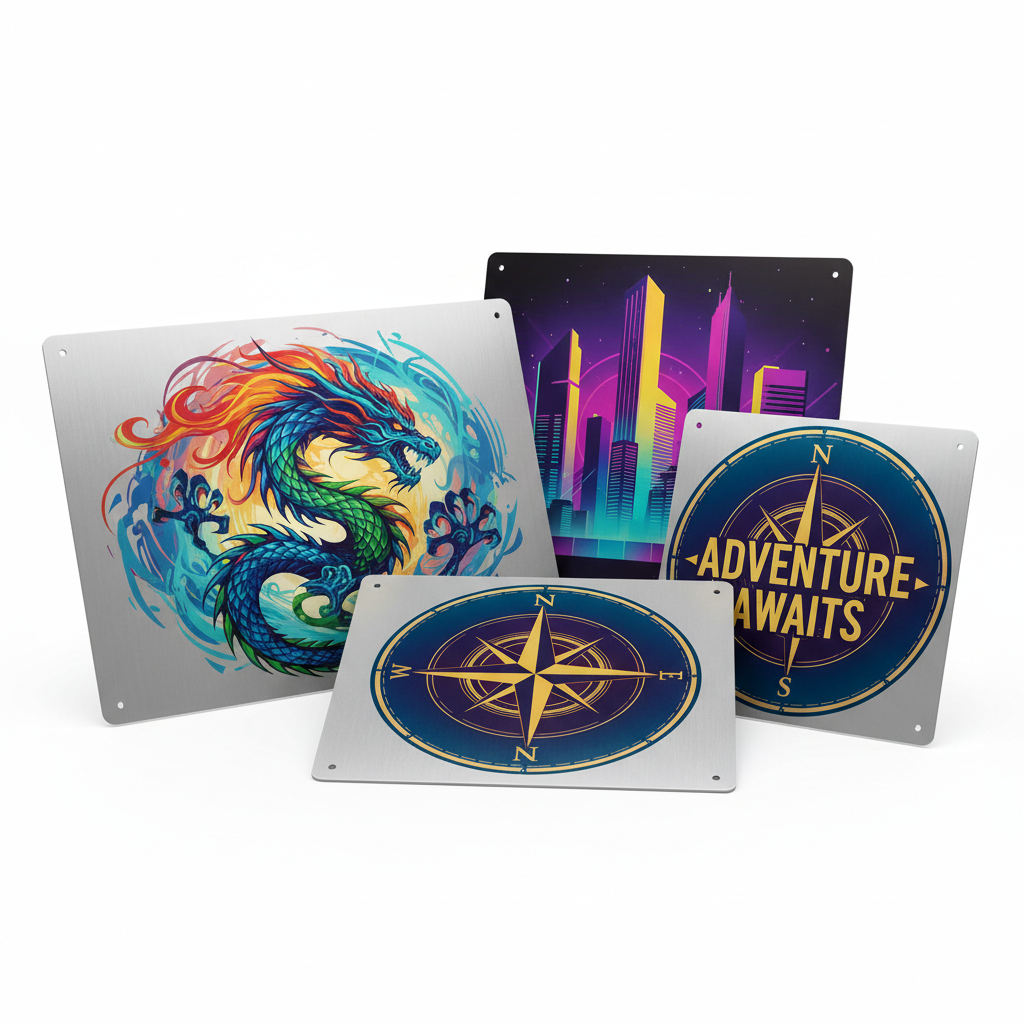 UV Printed Metal Signs